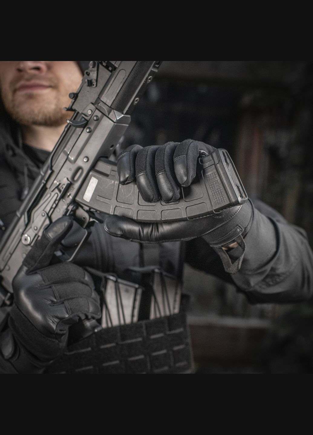 Перчатки Police Gen.2 Black (M) M-TAC (303413336)