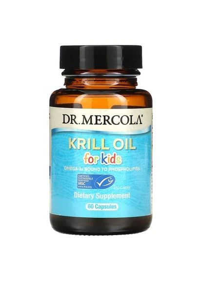 Krill Oil for Kids 60 капсул Dr. Mercola (386884137)