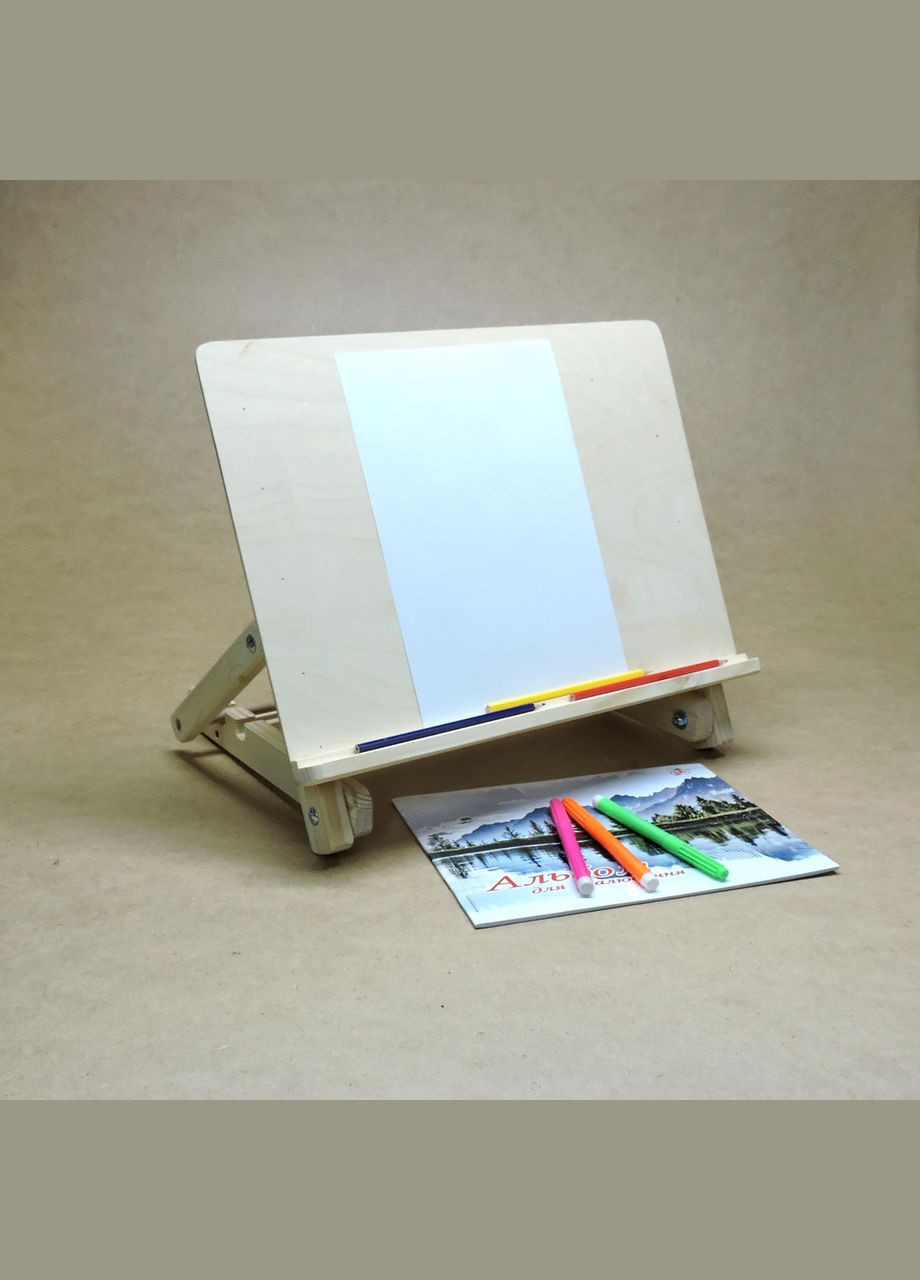 Мольберт з дерева Моне А3 настільний розкладний (МЛБ-000103) No Brand (328909618)