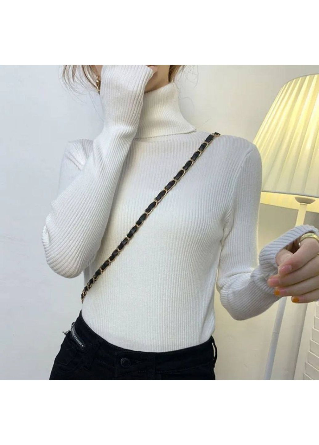 💠Базова кофта водолазка в'язка💠 No Brand (365696429)