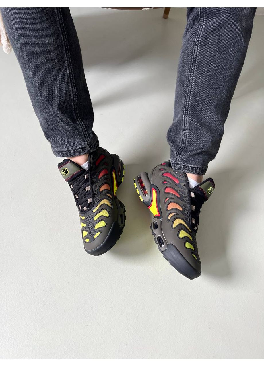 Чорні літні кросівки nike air max tn plus drift dark green найк аір макс тн плюс No Brand