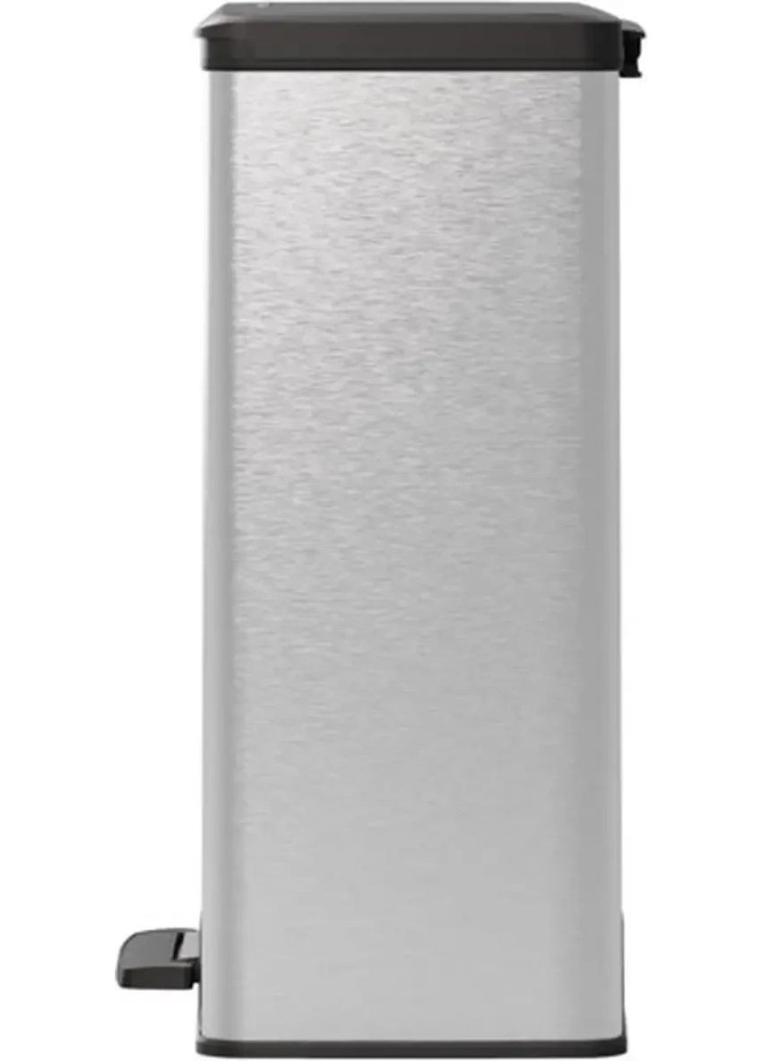 Контейнер для мусора с педалью 65 л (01128) Серебристый Curver (334713913)