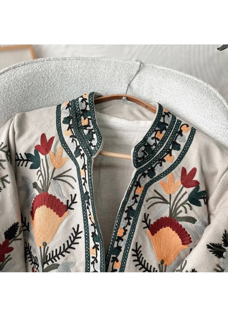 Белый женский женский жакет No Brand -