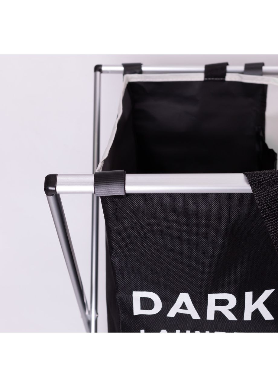 Корзина-органайзер для белья на каркасе 95 (л) на 3 отделения HP-41-4 (A-040743) Yiwu (366239189)