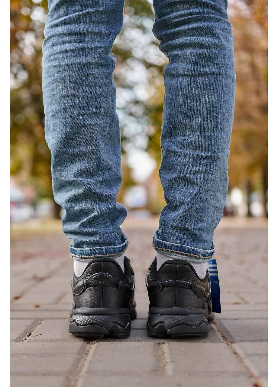 Черные демисезонные кроссовки мужские adidas ozweego adiprene pride black 2.0 адидас озвиго No Brand