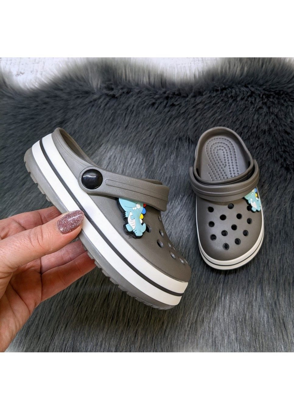 Кроксы сабо детские для мальчика Fashion (318560707)