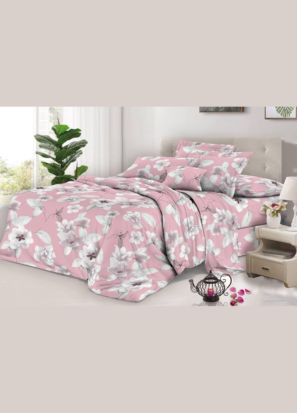 Двухспальный комплект постельного белья Бязь 3D Premium 180х220 см BP2-317 Vital-Textile (305836328)