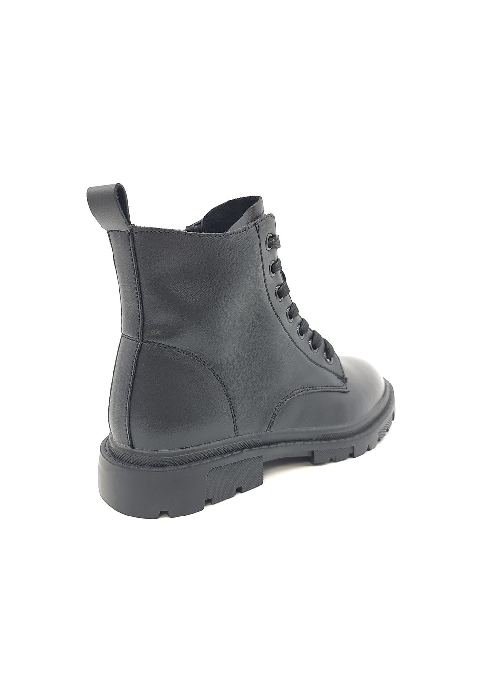 Осенние женские ботинки черные кожаные l-11-10 23 см (р) Lonza