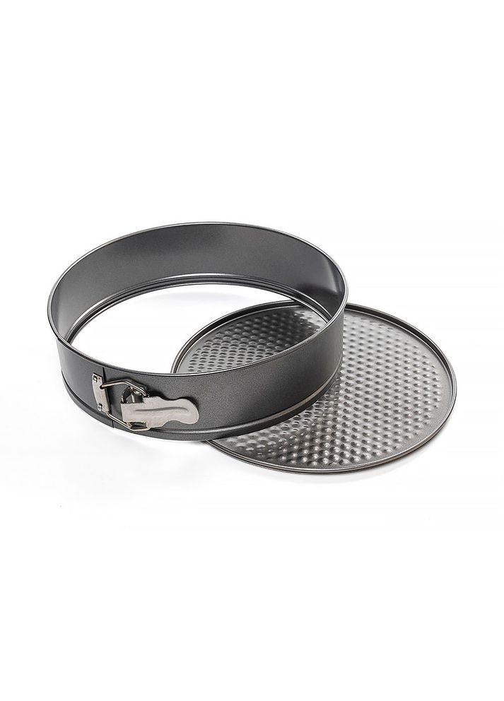 Форма для выпекания круглая разъемная 26х6,8 см Sweet cake с антипригарным покрытием черный углеродистая сталь Holmer Форма для выпекания круглая разъемная 26х6,8 см Sweet cake с антипригарным покрытием черный углеродистая сталь (309018669)