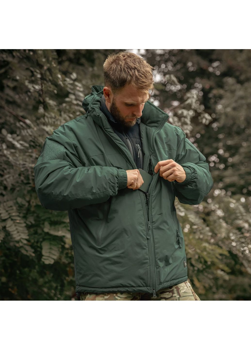 Куртка Helikon Level 7 Climashield Apex 100 г, Alpha Green, Helikon-Tex (372913205)