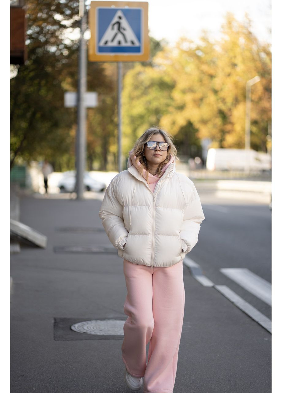 Молочный демисезонный Пуховик Come See and Buy