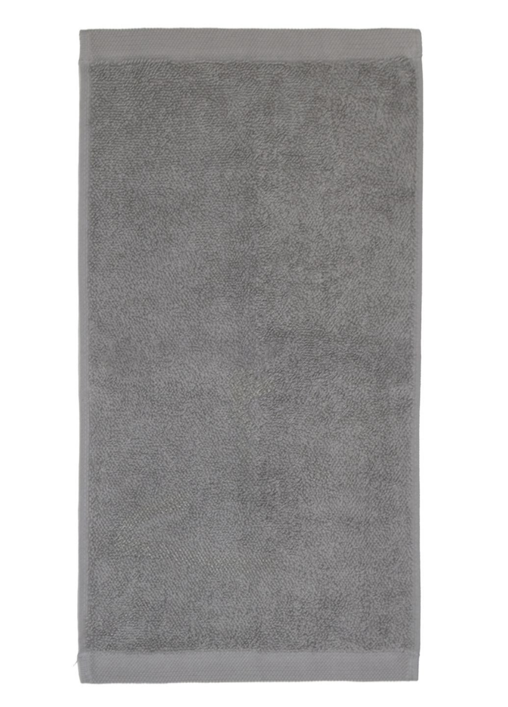 Рушник "Дотик" 70x140 см MVM однотонний сірий