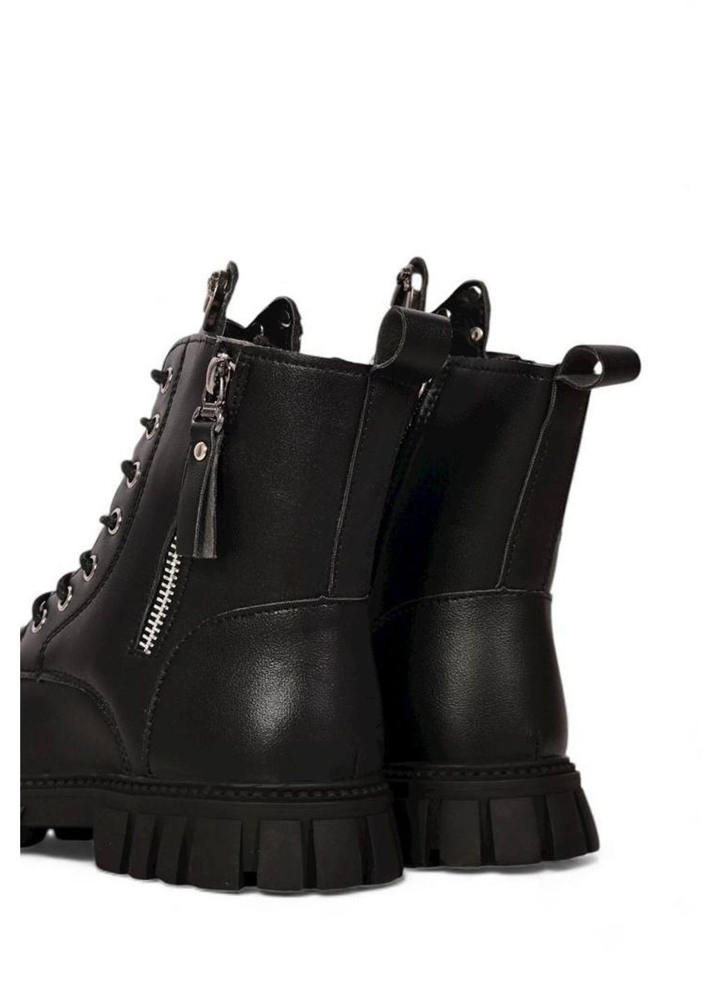 Черевики дитячі на дівчинку зимові чорні Леопард (368707282)