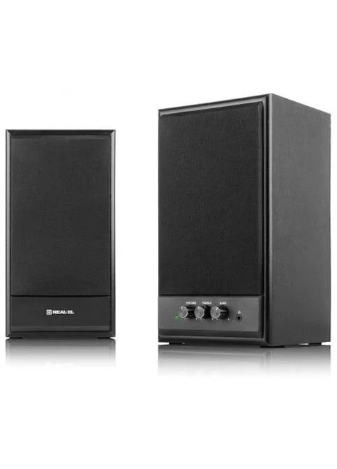 Колонки 2.0 S-305, 2 x 20 Вт, МДФ, питание от 220V, управление спереди S-305 Real-El (395349594)