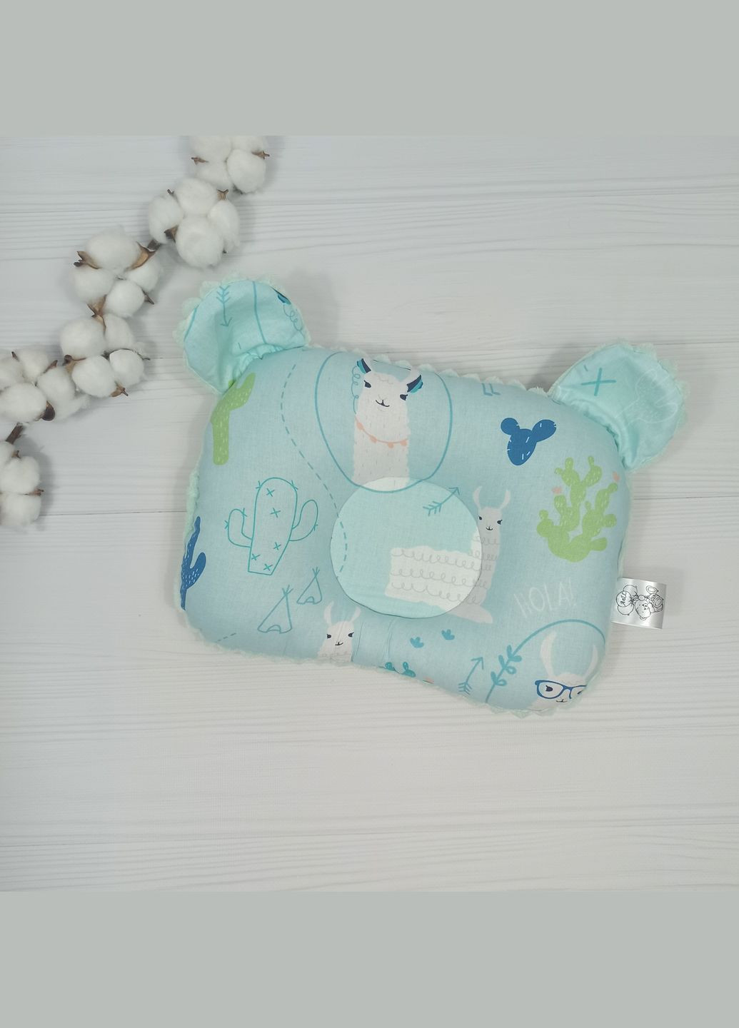 Набір в коляску з гризунцем a.l.babybox Лама М'ятний No Brand (318278287)