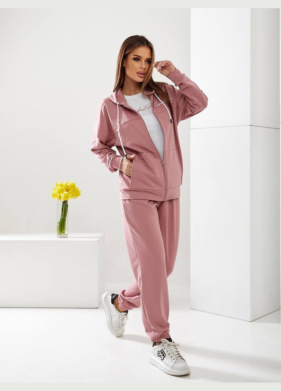 Стильний спортивний костюм з написом No Brand (326500617)