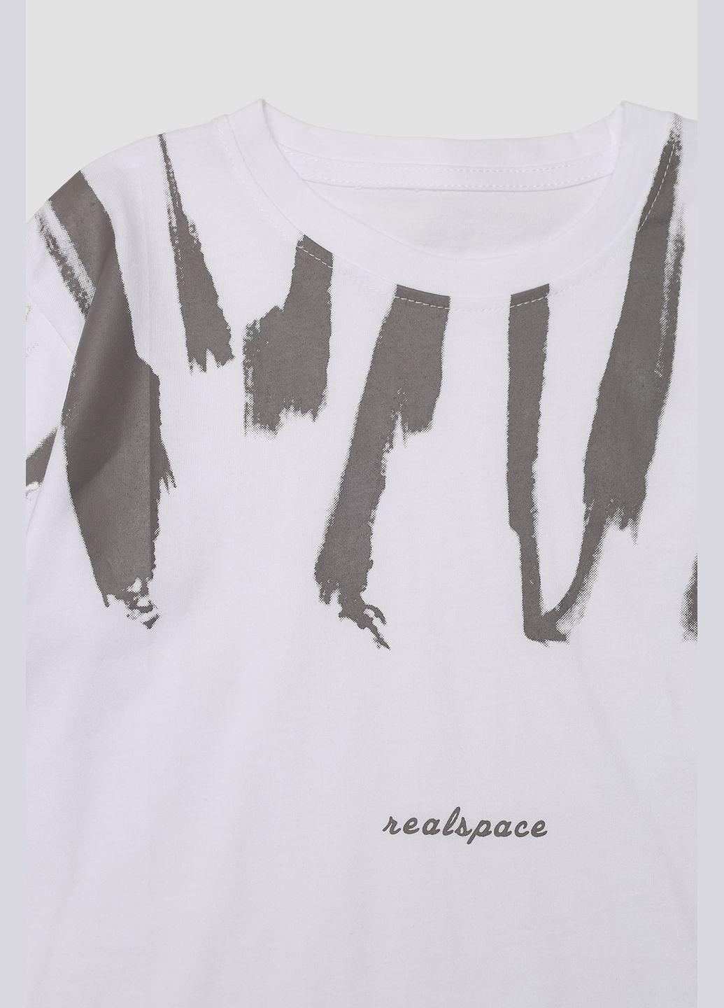 Белая летняя футболка с коротким рукавом для мальчика цвет белый cb-00269981 No Brand