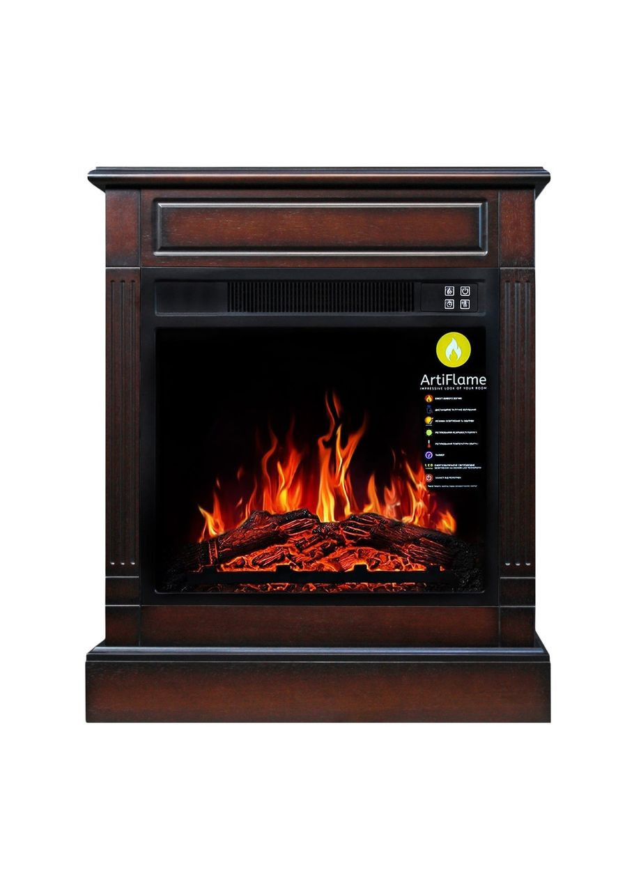 Камінокомплект SOFIA AF18 МАХАГОН КОРИЧНЕВИЙ АНТИК ArtiFlame (362456321)