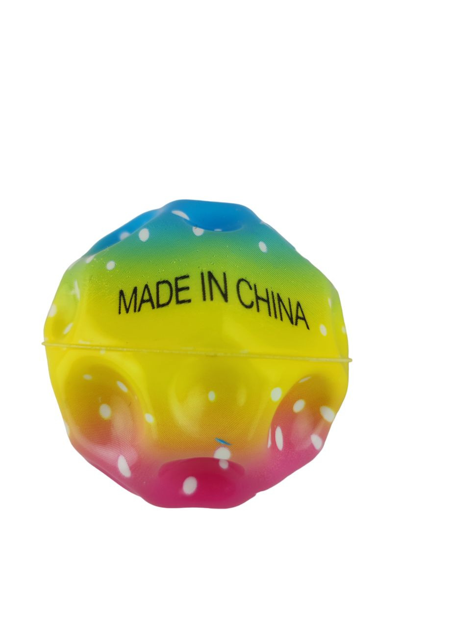 М'яч стрибун Sky Ball Gravity Ball,Жовтий з рожевим 6см (000077) A-Toys (299335916)