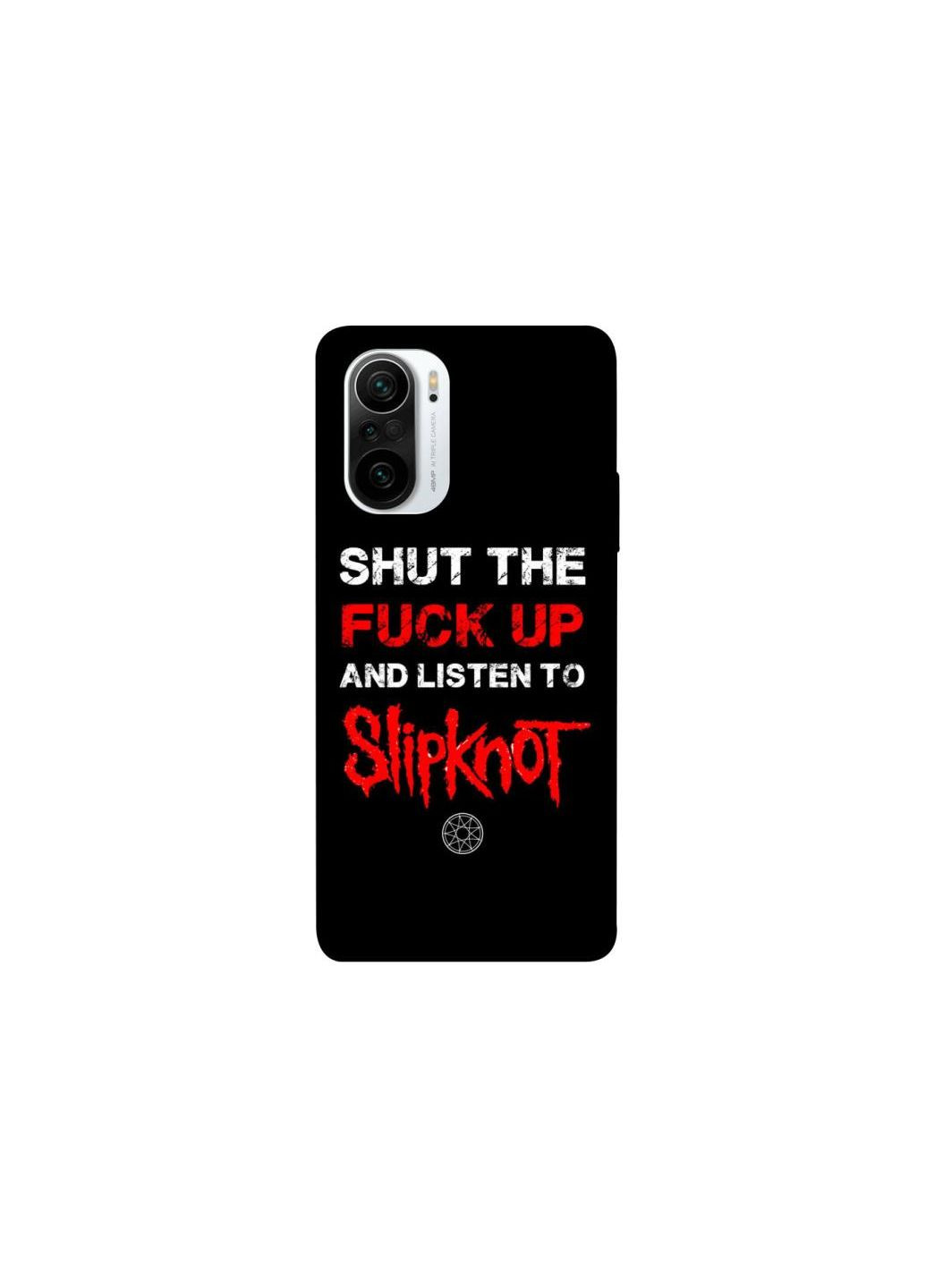 Чехол на Xiaomi Redmi K40 / K40 Pro / K40 Pro+ / Poco F3 Slipknot vibes Frontalka (361095347)