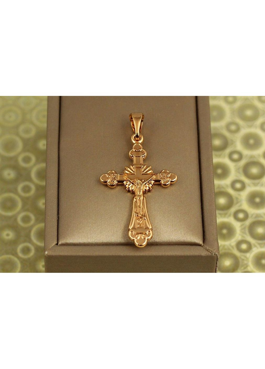 Хрестик Вознесення 3,8 см золотистий Xuping Jewelry (362135835)
