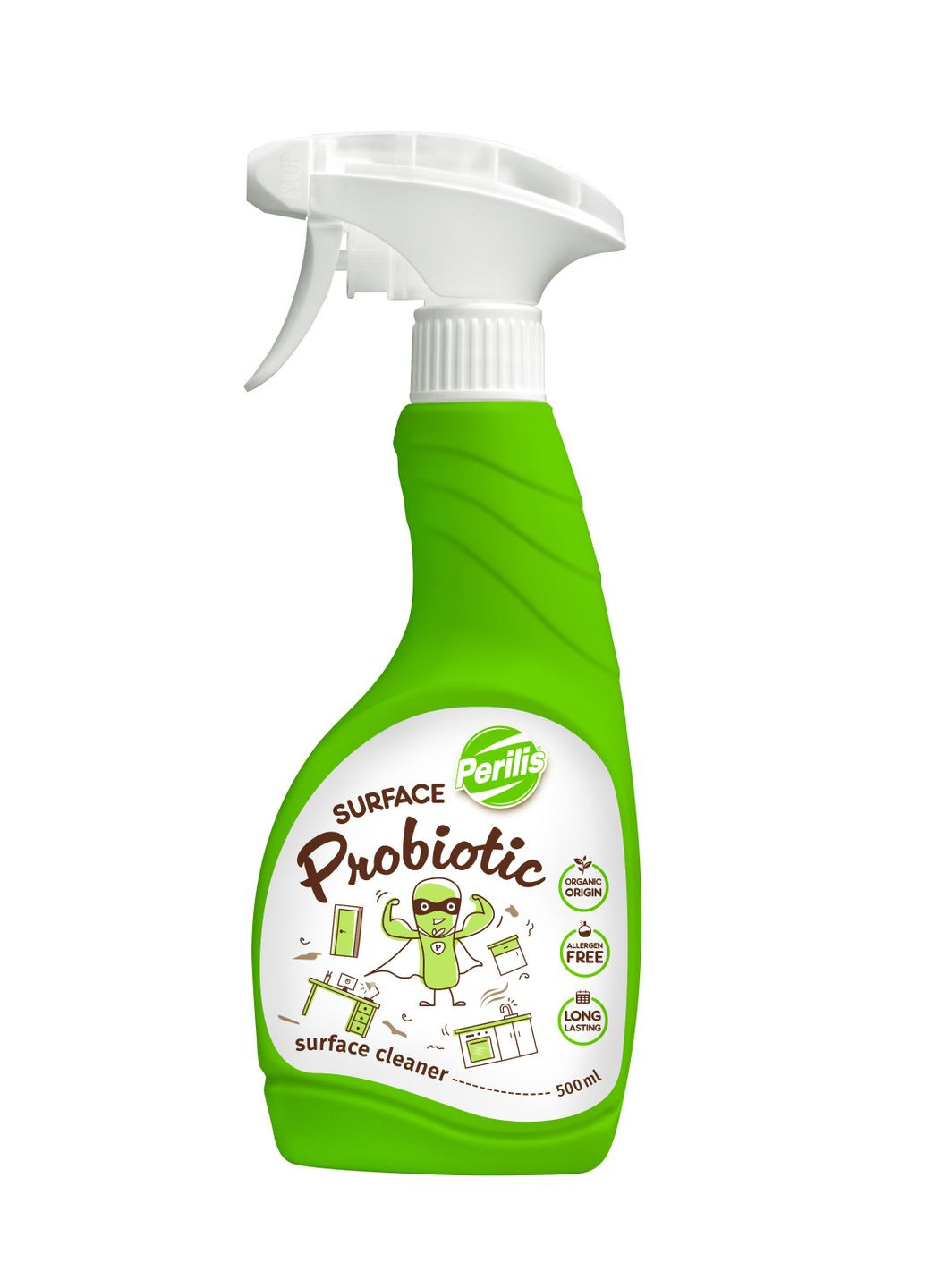 Засіб пробіотичний універсальний для очищення поверхонь і нейтралізації запахів 500 мл Perilis (316091060)