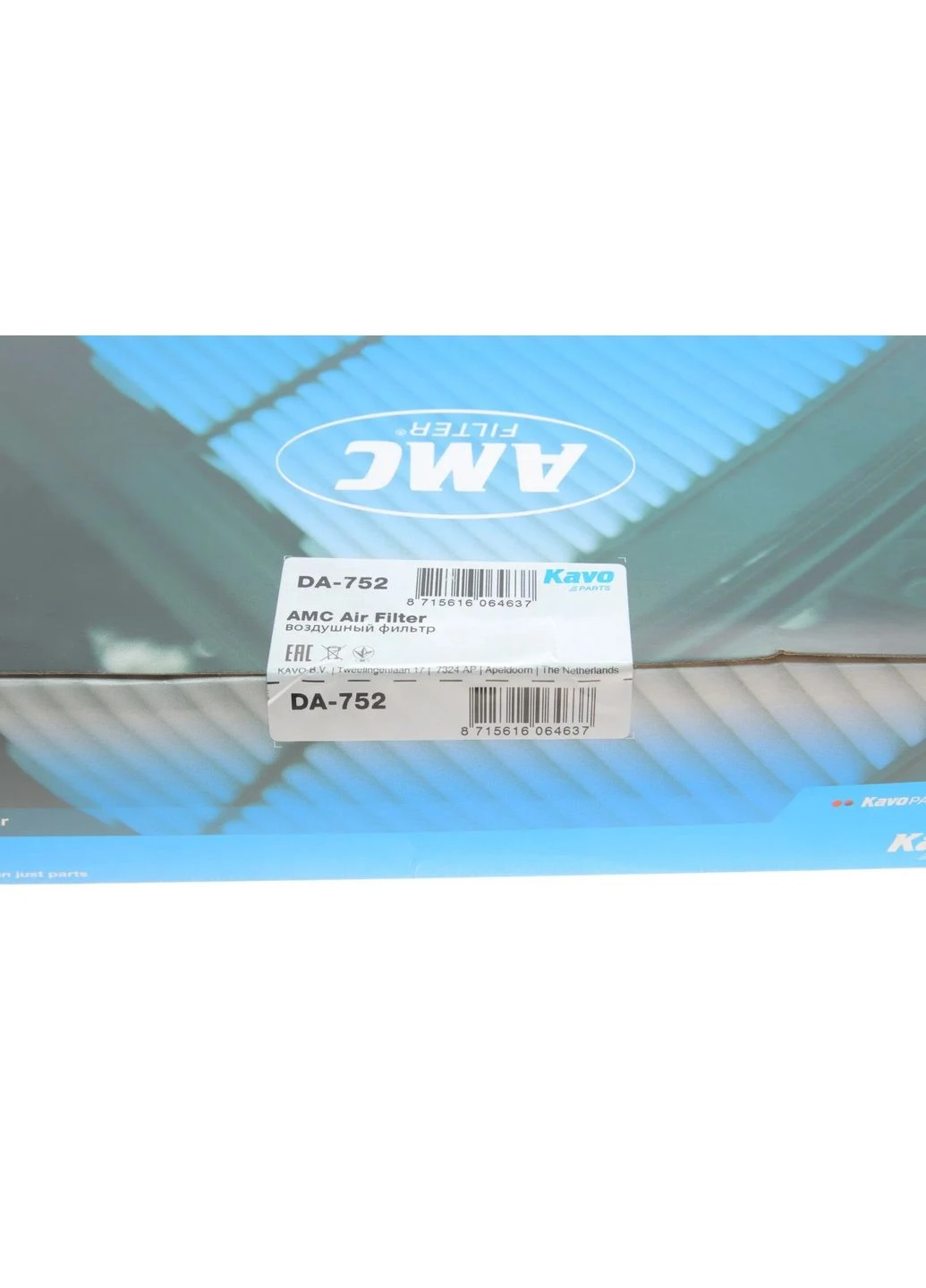 Фильтр воздушный Chevrolet Epica 2.0TDCi 04-11 PARTS DA-752 (opt-om) Kavo Parts (381467953)
