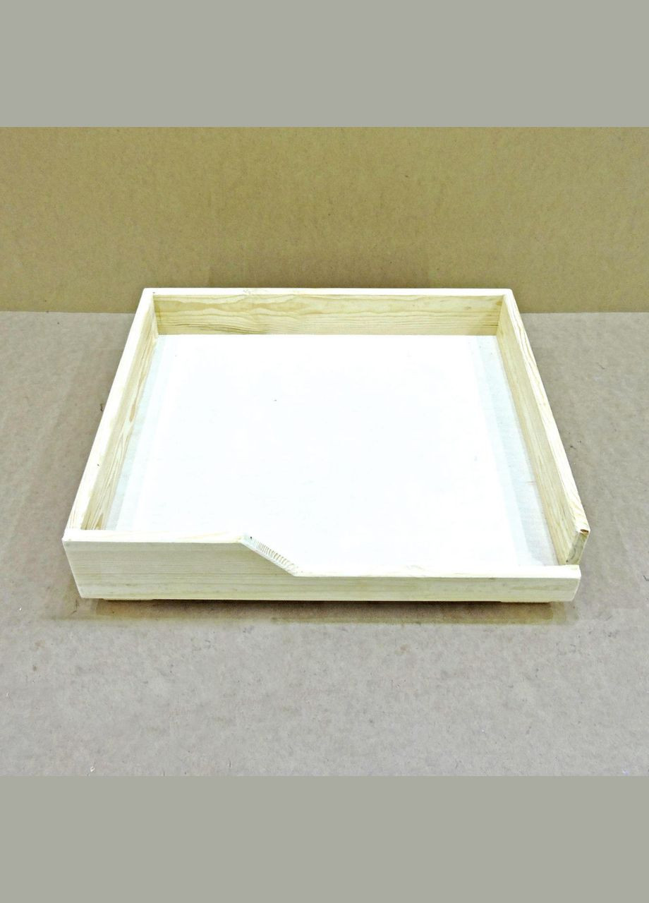 Лежак дерев'яний для собаки з дерева Дербі 60х70 бланже (ЛЖК-60700401) No Brand (328450418)