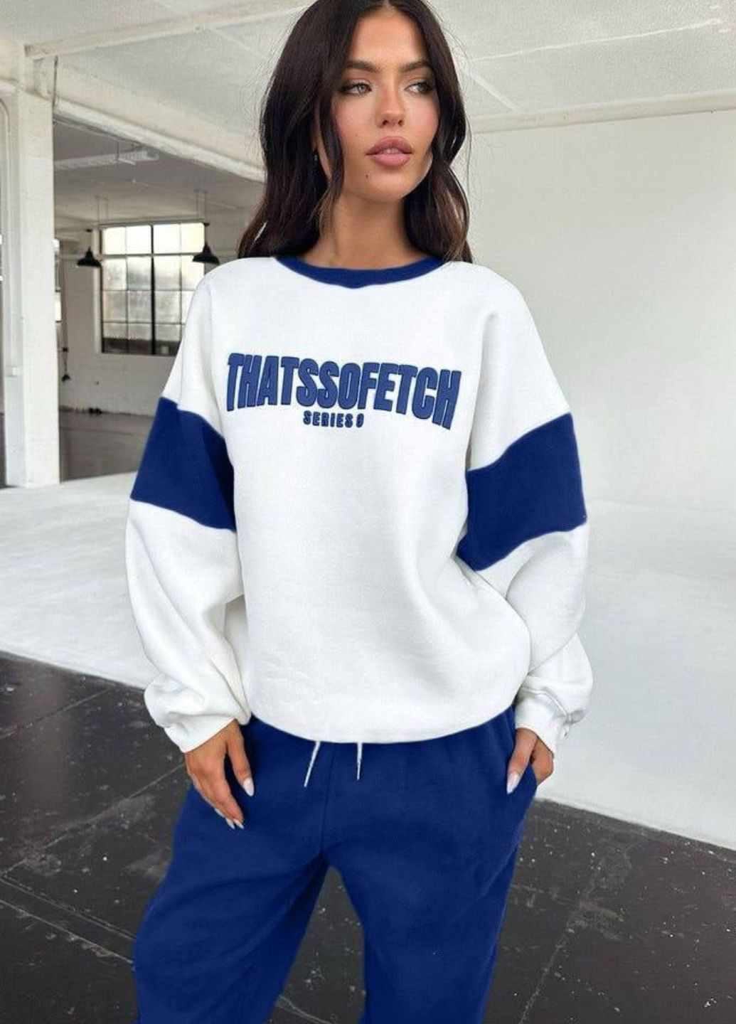 Костюм двойка: Кофта с круглым воротником и брюки. Allthings (322440623)