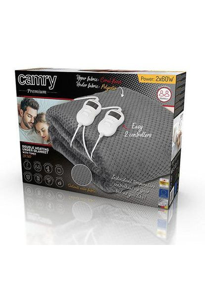 Электроодеяло 150 x 160 см Сamry СR-7417 Camry (363256054)