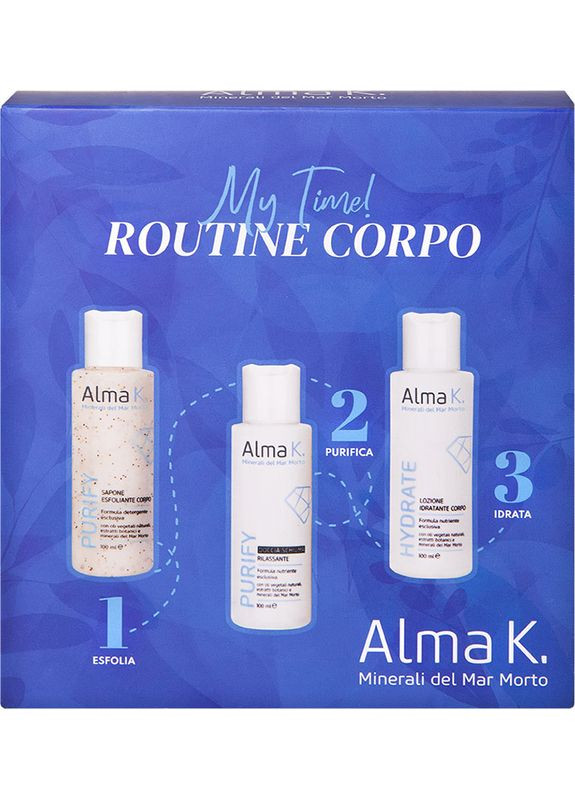 Набір для догляду за тілом My Time!, (100 мл/100 мл/100 мл) Alma K (373670252)