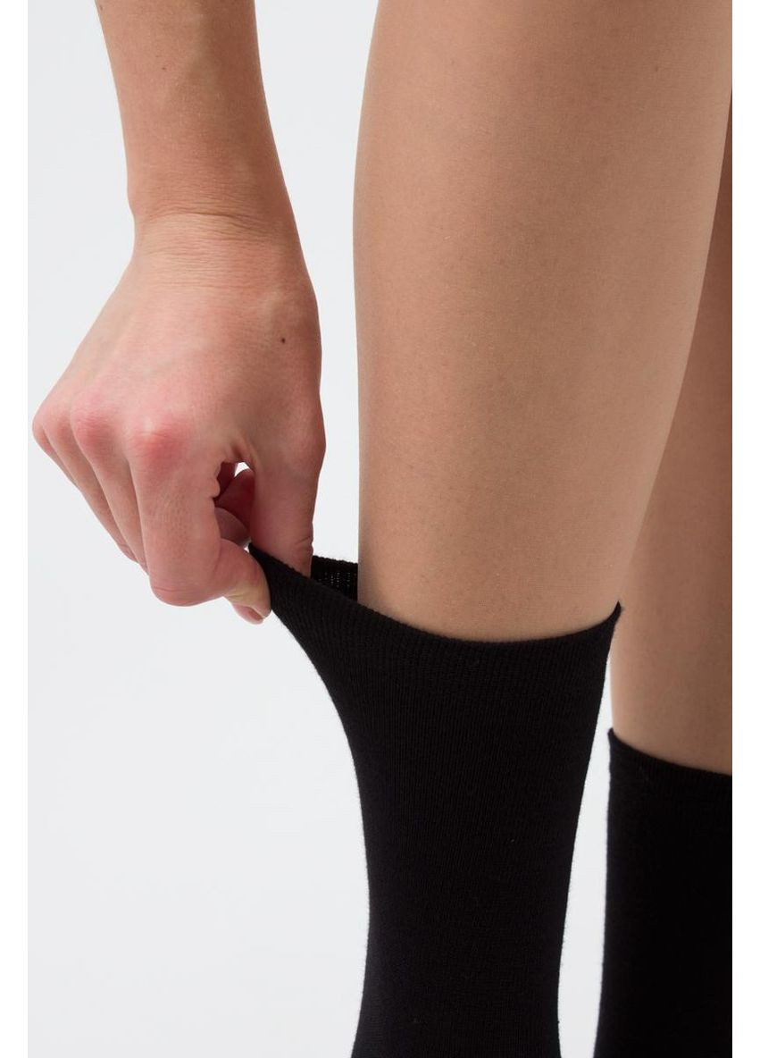 Чорні шкарпетки класичні 2 пари Giulia однотонні (351853996)