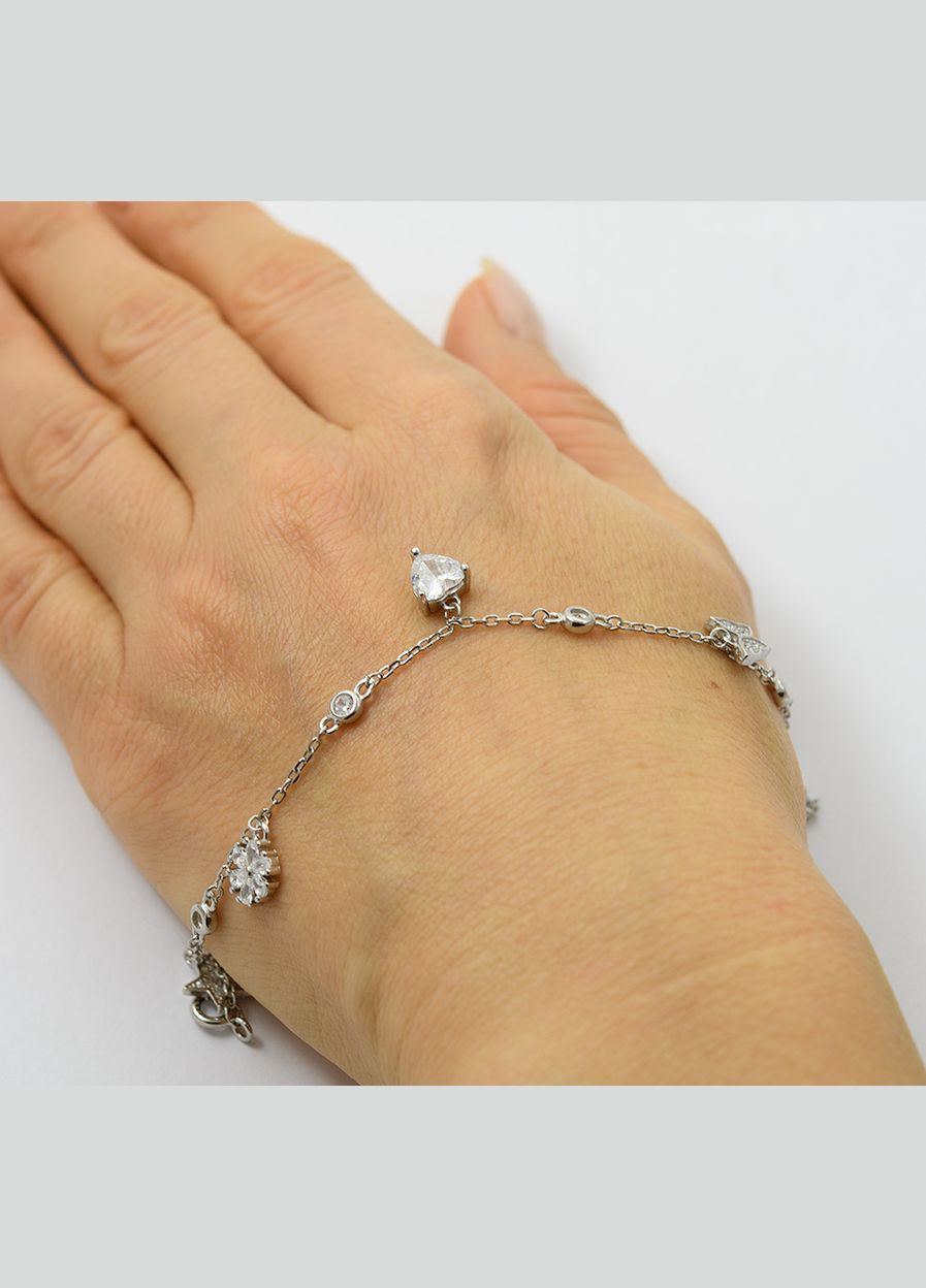 Женский браслет с подвесками 9393 SE. Maxi Silver (341539722)
