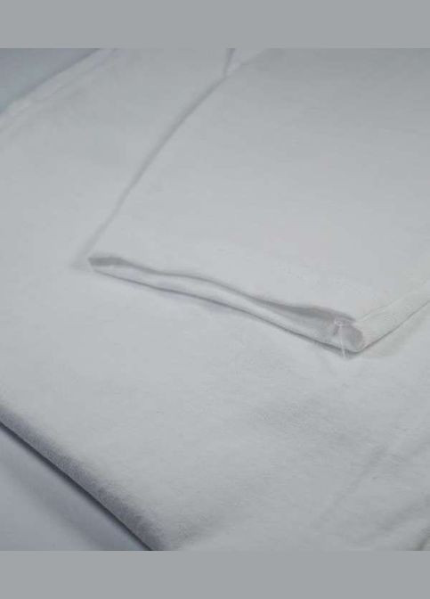 Футболка з довгим рукавом чоловіча Valueweight long sleeve (061038030L) Fruit of the Loom однотонний білий кежуали, повсякденні, спортивні бавовна