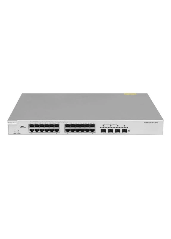 Комутатор 24 порти керований RG-NBS3200-24GT4XS-P L2+ 10G POE Ruijie (400041954)