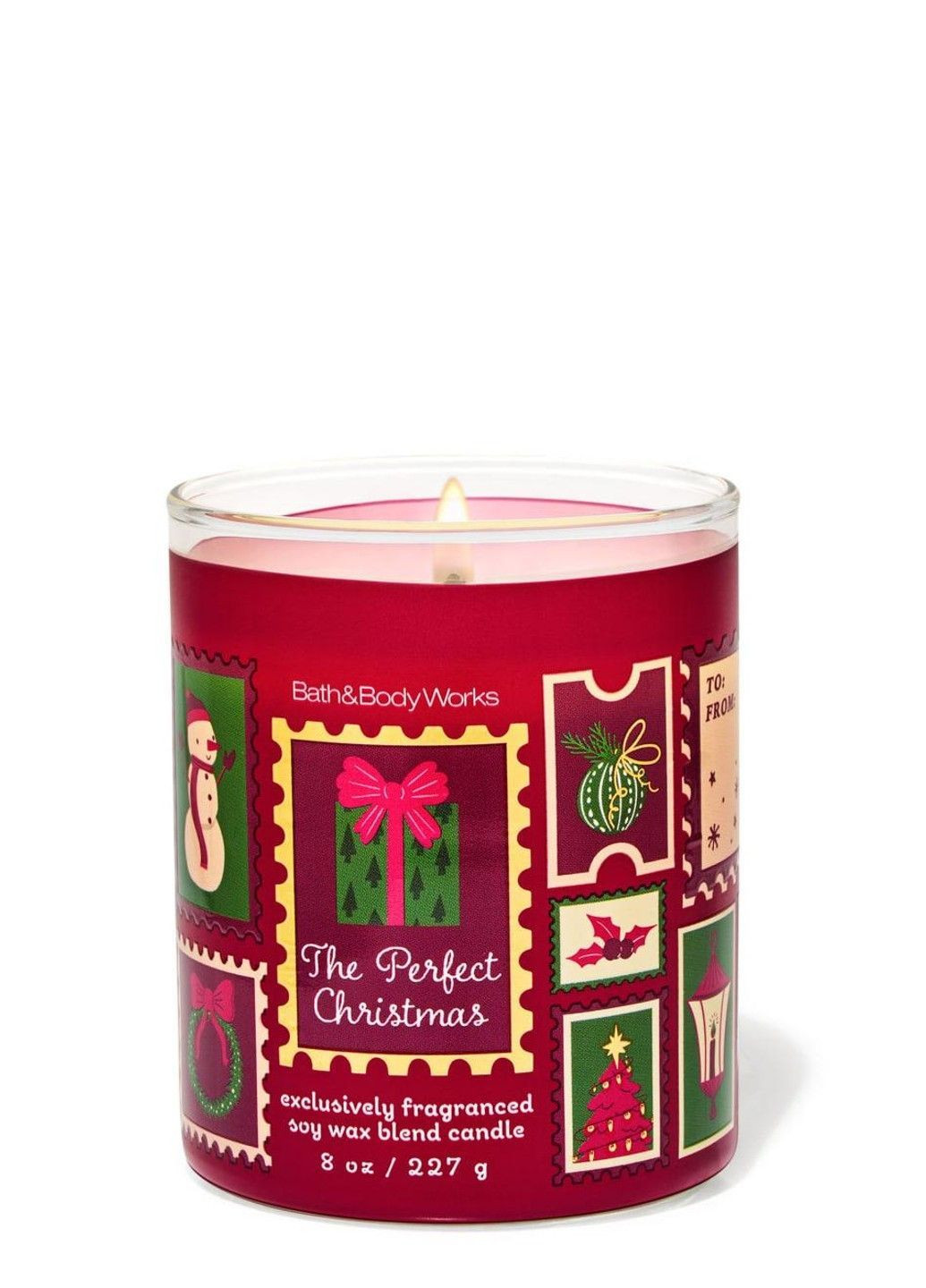 Свеча ароматическая The Perfect Christmas Bath&Body Works, 227г Bath & Body Works (369967374)