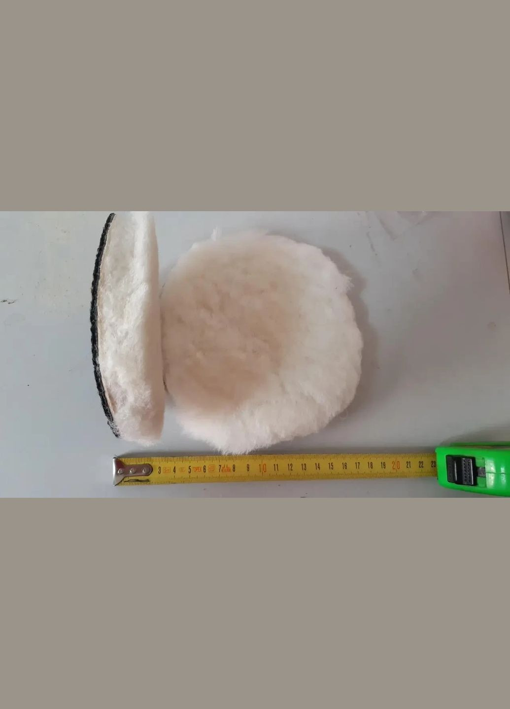 КШМ Полірувальна овеча вовна 180мм на липучку " " Rotex (315334051)