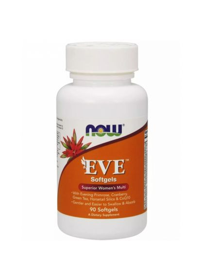 Витамины для женщин, EVE Women's Multi,, 90 капсул (NOW03802) Now Foods (266038917)