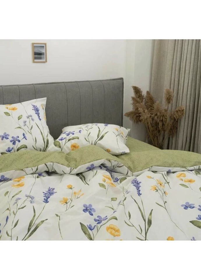 Постельное белье полуторное Ранфорс 24266-1-5 210х143 см Viluta (336328607)