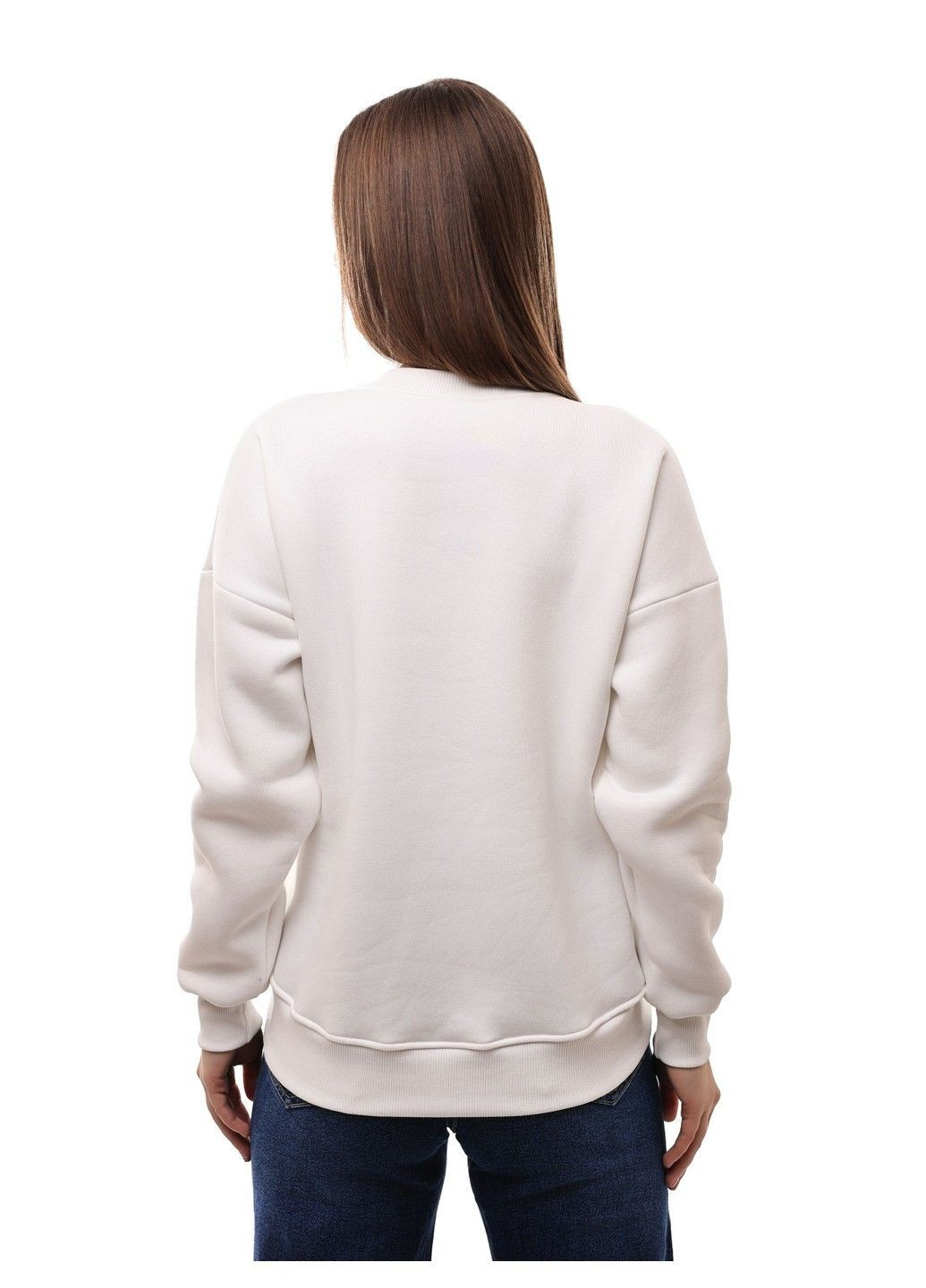 Молочный свитшот женский LOOK SWEET (364926729)