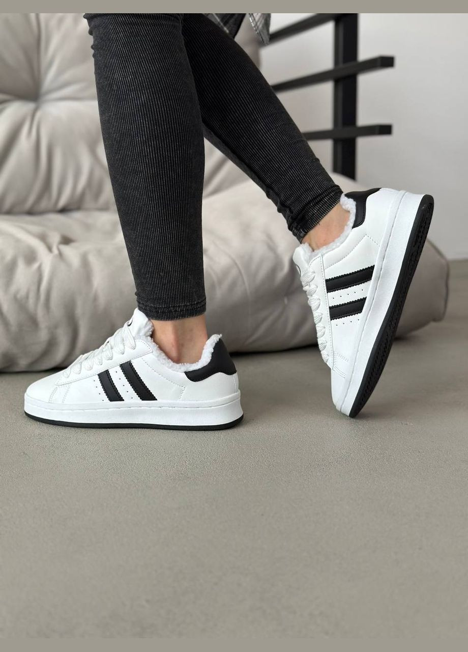 Кроссовки Vakko чёрно-белые зима (315697632)