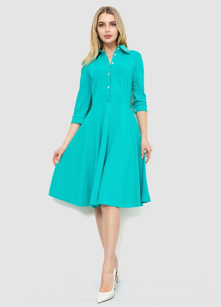 М'ятна ошатне плаття, колір світло-зелений, Ager