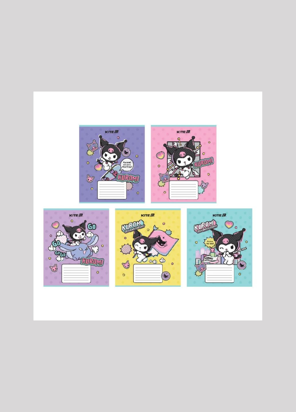 Зошит учнівський Kuromi HK25-237-2 18 арк. shop (4063276252357) Kite (339108562)