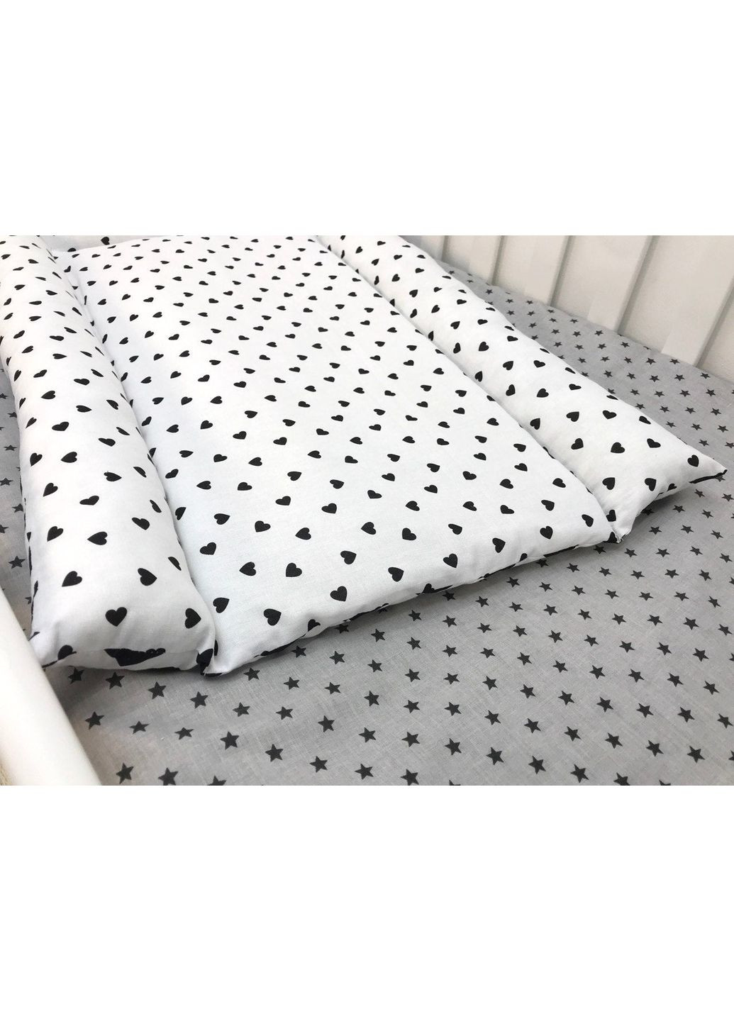 Матрас на пеленальный стол "Сердечки" Moontime (367584160)