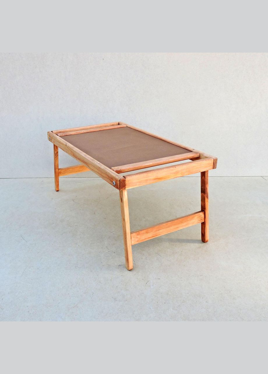 Столик-піднос для сніданку з дерева Теннессі шафран (СТП-000606) No Brand (327848187)