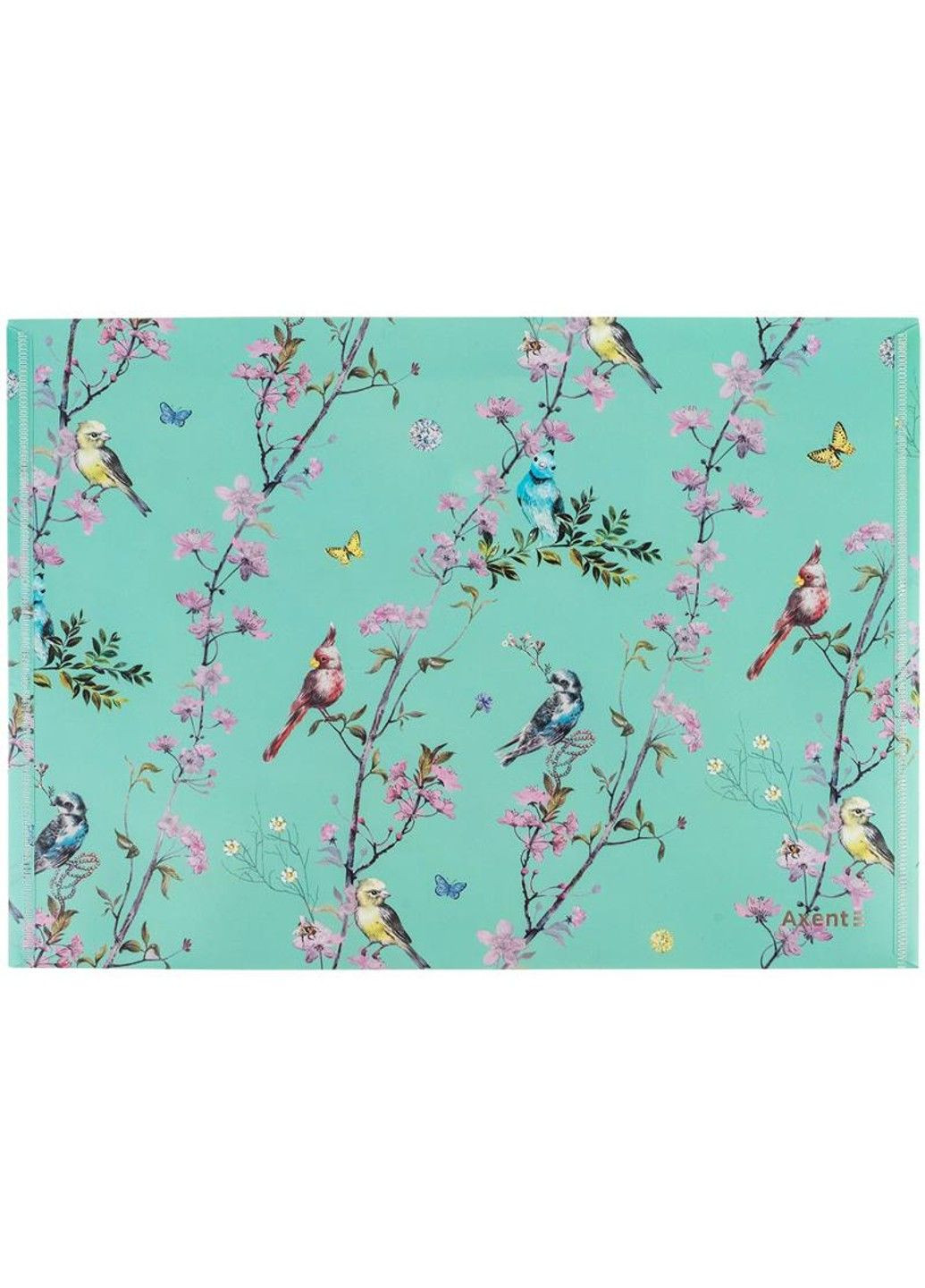 Папка на кнопке пластиковая А4+ OS Spring 1495-33-A Axent (317953265)