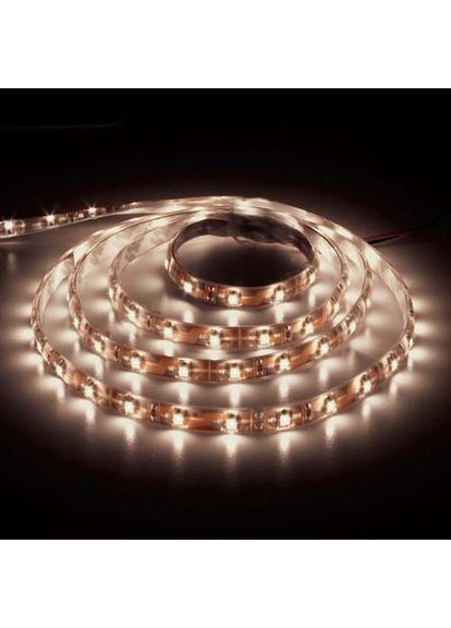 Світлодіодна стрічка LS607 12В 14.4Вт/м білий теплий (27654) (27654) Feron (370252474)