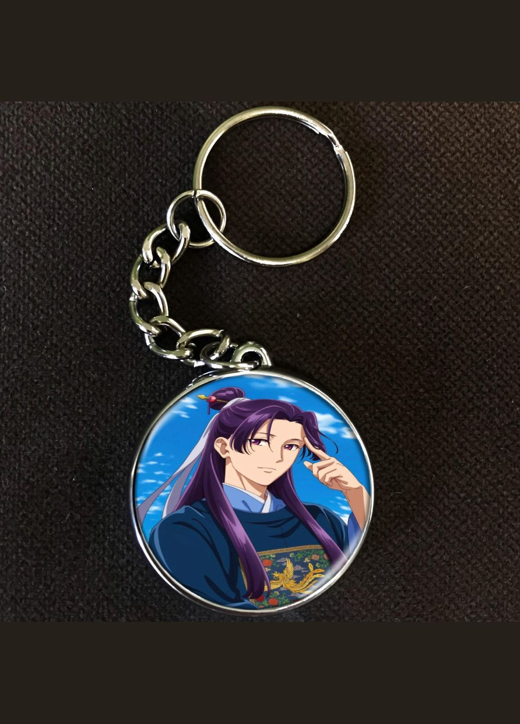 Брелок Аніме Монолог фармацефта #001 silver No Brand (327220678)