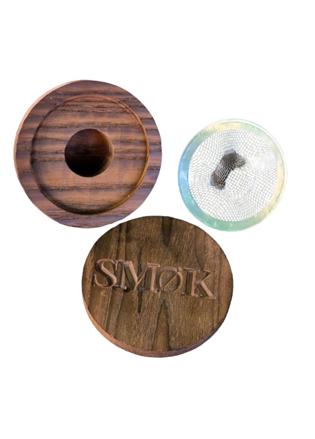 Кришка-коптильня для копчення коктейлів SMOK MASTER, 9см,стильний димний ефект No Brand (356509233)