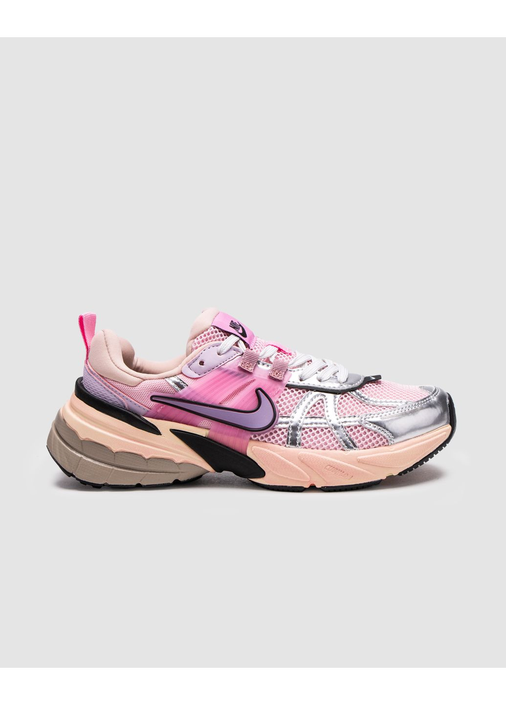 КРОСІВКИ ЖІНОЧІ NIKE V2K RUNTEKK PINK / SILVER НАЙК В2К РАНТЕКК No Brand рожеві демісезони (369388939)
